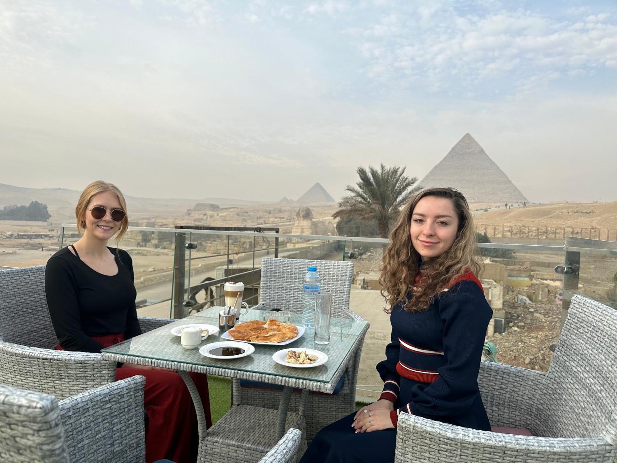 Hotel Blue Scarab Pyramids View Káhira Exteriér fotografie