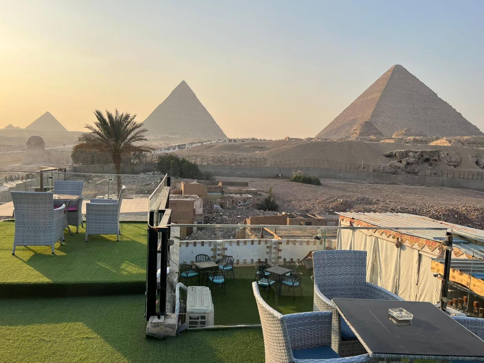 Hotel Blue Scarab Pyramids View Káhira Exteriér fotografie
