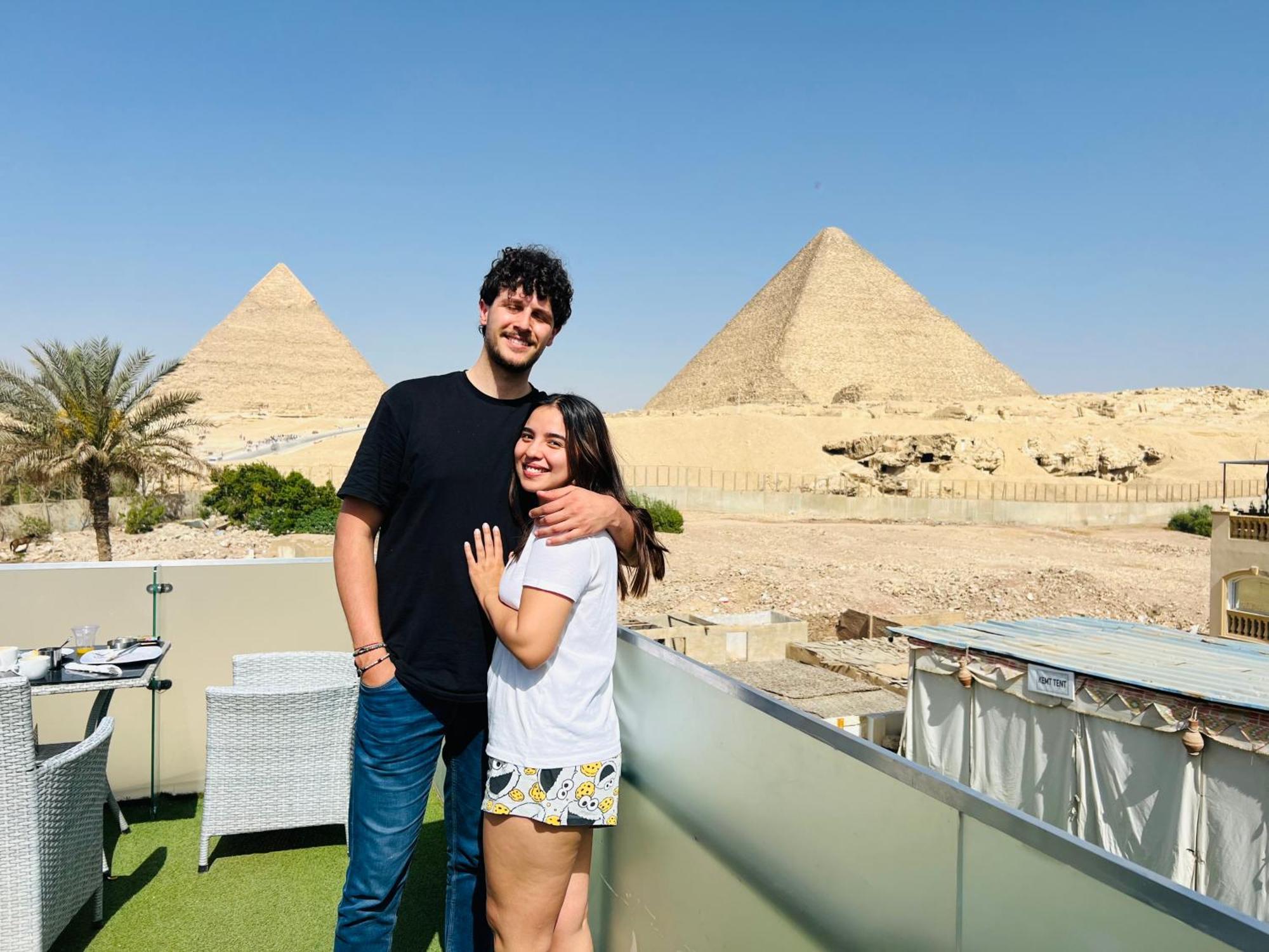 Hotel Blue Scarab Pyramids View Káhira Exteriér fotografie
